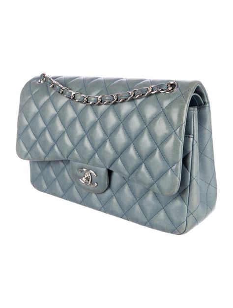 chanel classic flap medium blue|chanel classic double flap jumbo.